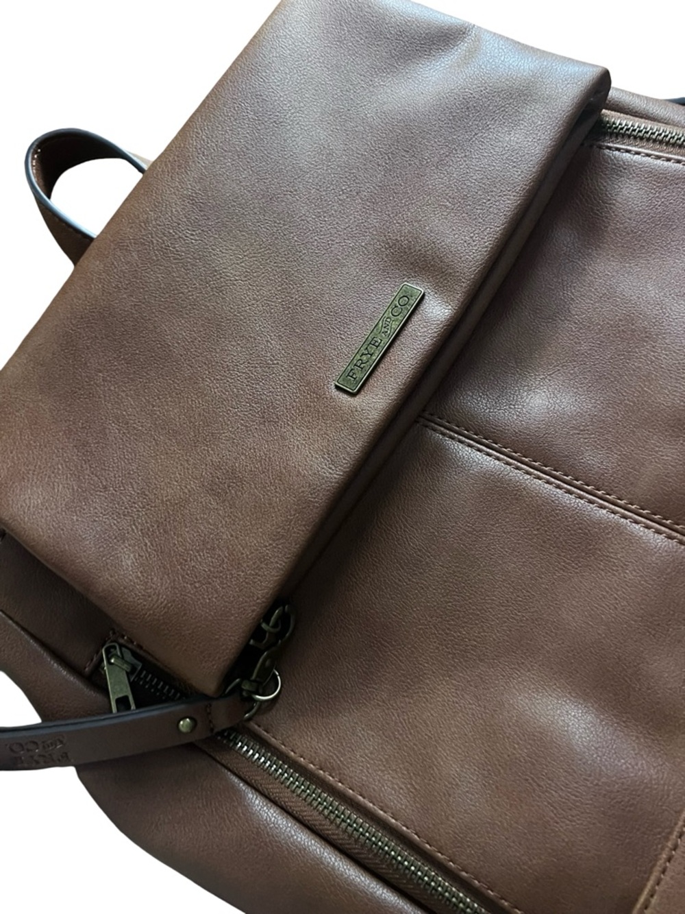 Frye Brown Leather backpack purse